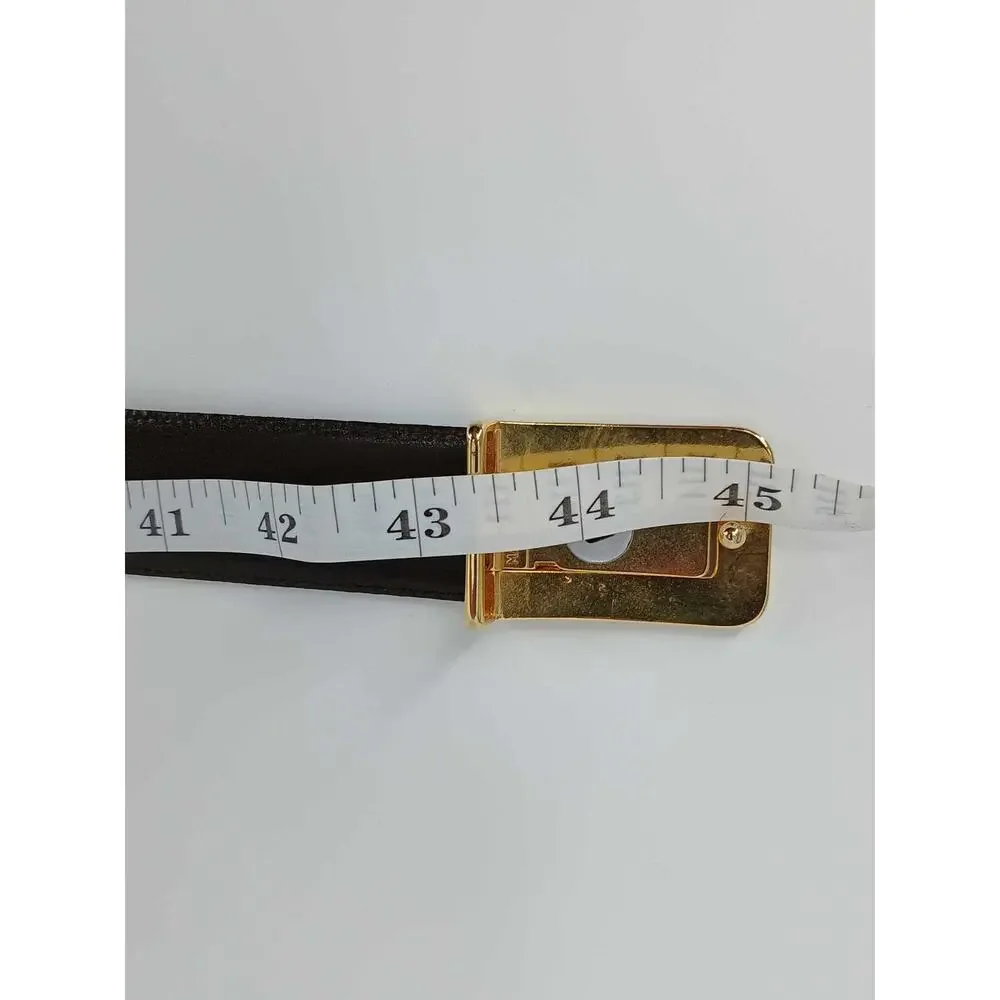 Vintage Christian Dior leather belt (40)